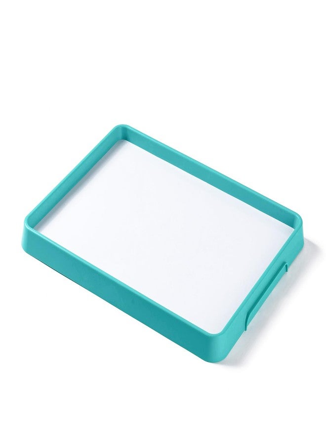 Odoorgames Magnetic Trays - Fun & Educational Activity Trays for Kids, Rainbow-Colored Magnetic Boards for Classroom and Home Use (Cyan) - Image 1